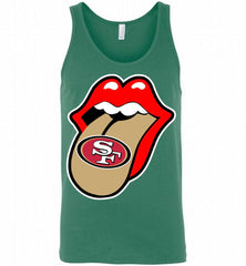 San Francisco 49ers  x The Rolling Stones Logo Tank - zezetee