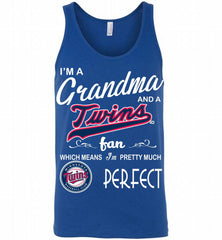 I'M A Grandma And A Minnesota Twins Fans Gift Tank - zezetee