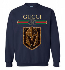 Gucci Vegas Golden Knights Logo Crewneck Sweatshirt - zezetee