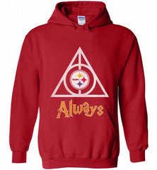 Pittsburgh Steelers deathly Hallows always trending gift Hoodie - zezetee