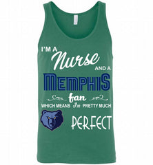 I'M A Nurse And A Memphis Grizzlies Fans Perfect Tank - zezetee