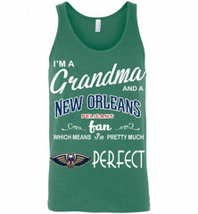 I'M A Grandma And A New Orleans Pelicans Fans Perfect Tank - zezetee