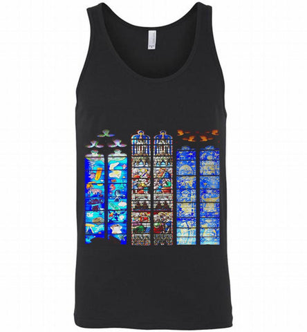 3-Vitraux Cathedrale Notre Dame de Rodez Tank - zezetee