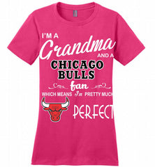 I'M A Grandma And A Chicago Bulls Fans Perfect Ladies Perfect - zezetee