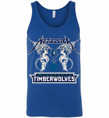 Metallica MinnesotaTimberwolves Logo Tank - zezetee