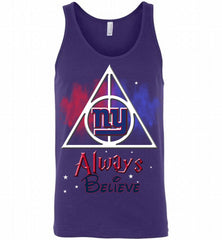 New York Giants Always Believe Harry Potter Tank - zezetee