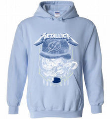 Metallica Skull Snake Tampa Bay Lightning Hoodie - zezetee