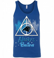 Carolina Panthers Always Believe Harry Potter Tank - zezetee