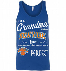 I'M A Grandma And A New York Knicks Fans Perfect Tank - zezetee