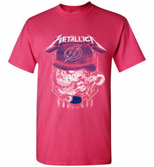 Metallica Skull Snake Tampa Bay Lightning Shirt - zezetee