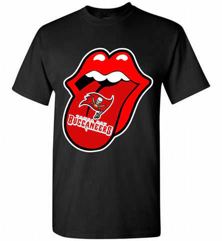Tampa Bay Buccaneers  x The Rolling Stones Logo Shirt - zezetee