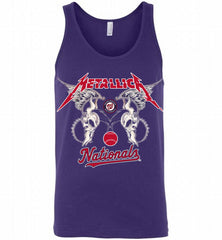 Metallica Washington Nationals Logo Tank - zezetee