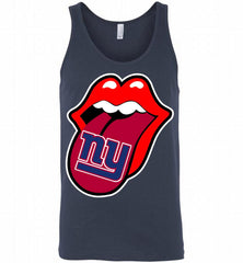 New York Giants  x The Rolling Stones Logo Tank - zezetee