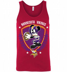 Disney Mickey Minnesota Vikings Team Tank - zezetee