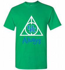 KENTUCKY WILDCATS DEATHLY HALLOWS ALWAYS GIFT Shirt - zezetee