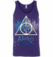 Tennessee Titans Always Believe Harry Potter Tank - zezetee