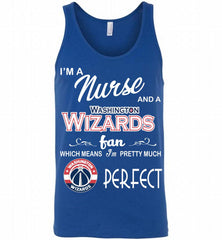 I'M A Nurse And A Washington Wizards Fans Perfect Tank - zezetee