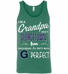 I'M A Grandpa And A Georgetown Hoyas Fan Tank - zezetee