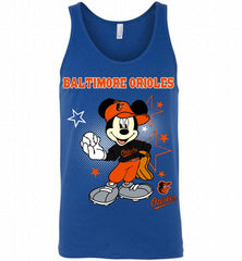 Baltimore Orioles Mickey Mouse Disney Super Star Tank - zezetee