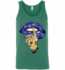 MLB Detroit Tigers Lip Shut The Fuck Up Tank - zezetee