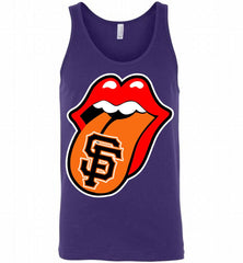 San Francisco Giants  x The Rolling Stones Logo Tank - zezetee