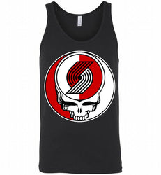 Portland Trail Blazers Grateful Dead Logo Band Tank