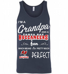 I'M A Grandpa And A Tampa Bay Buccaneers Pretty Much Perfect Tank - zezetee