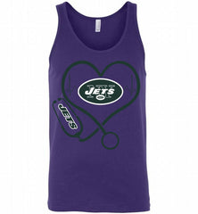 Nurse Heartbeat New York Jets Tank - zezetee