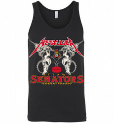 Metallica Ottawa Senators Logo Tank