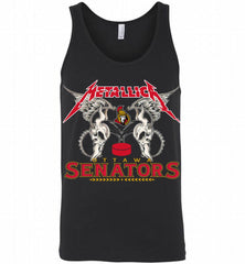 Metallica Ottawa Senators Logo Tank - zezetee
