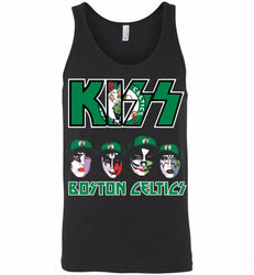 Kiss Boston Celtics Logo Tank