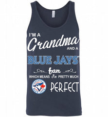 I'M A Grandma And A Toronto Blue Jays Fans Gift Tank - zezetee