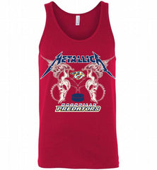 Metallica Nashville Predators Logo Tank - zezetee