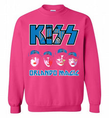 Kiss Orlando Magic Logo Crewneck Sweatshirt - zezetee