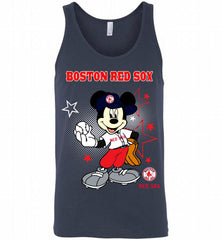 Boston Red Sox Mickey Mouse Disney Super Star Tank - zezetee