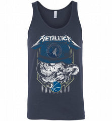 Metallica Skull Snake MinnesotaTimberwolves Tank - zezetee