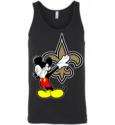 Disney Mickey Mouse Dabbing New Orleans Saints Tank
