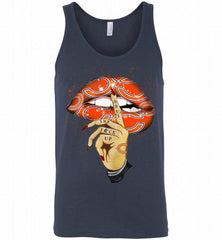 NFL Chicago Bears Lip Shut The Fuk Up Tank - zezetee