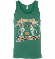 Metallica Anaheim Ducks Logo Tank - zezetee