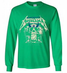 Metallica We Don't Give A Shit Kansas City Royals Gildan Long Shirt - zezetee