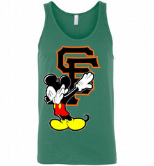 Disney Mickey Mouse Dabbing San Francisco Giants Tank - zezetee