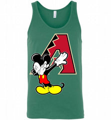 Disney Mickey Mouse Dabbing Arizona Diamondbacks Tank - zezetee
