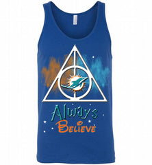 Miami Dolphins Always Believe Harry Potter Tank - zezetee