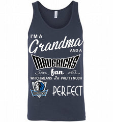 I'M A Grandma And A Dallas Mavericks Fans Perfect Tank - zezetee