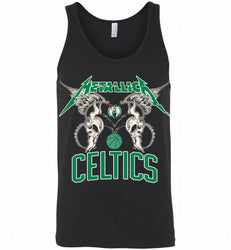 Metallica Boston Celtics Logo Tank