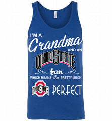 I'M A Grandma And A Ohio State Buckeyes Fan Tank - zezetee