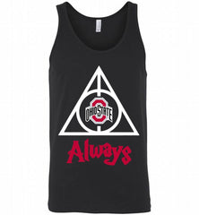 OHIO STATE BUCKEYES DEATHLY HALLOWS ALWAYS GIFT Tank - zezetee