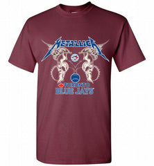 Metallica Toronto Blue Jays Logo Shirt - zezetee