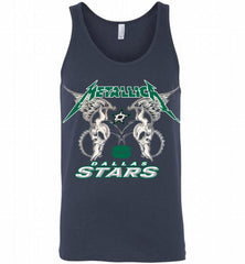 Metallica Dallas Stars Logo Tank - zezetee