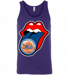 New York Mets  x The Rolling Stones Logo Tank - zezetee